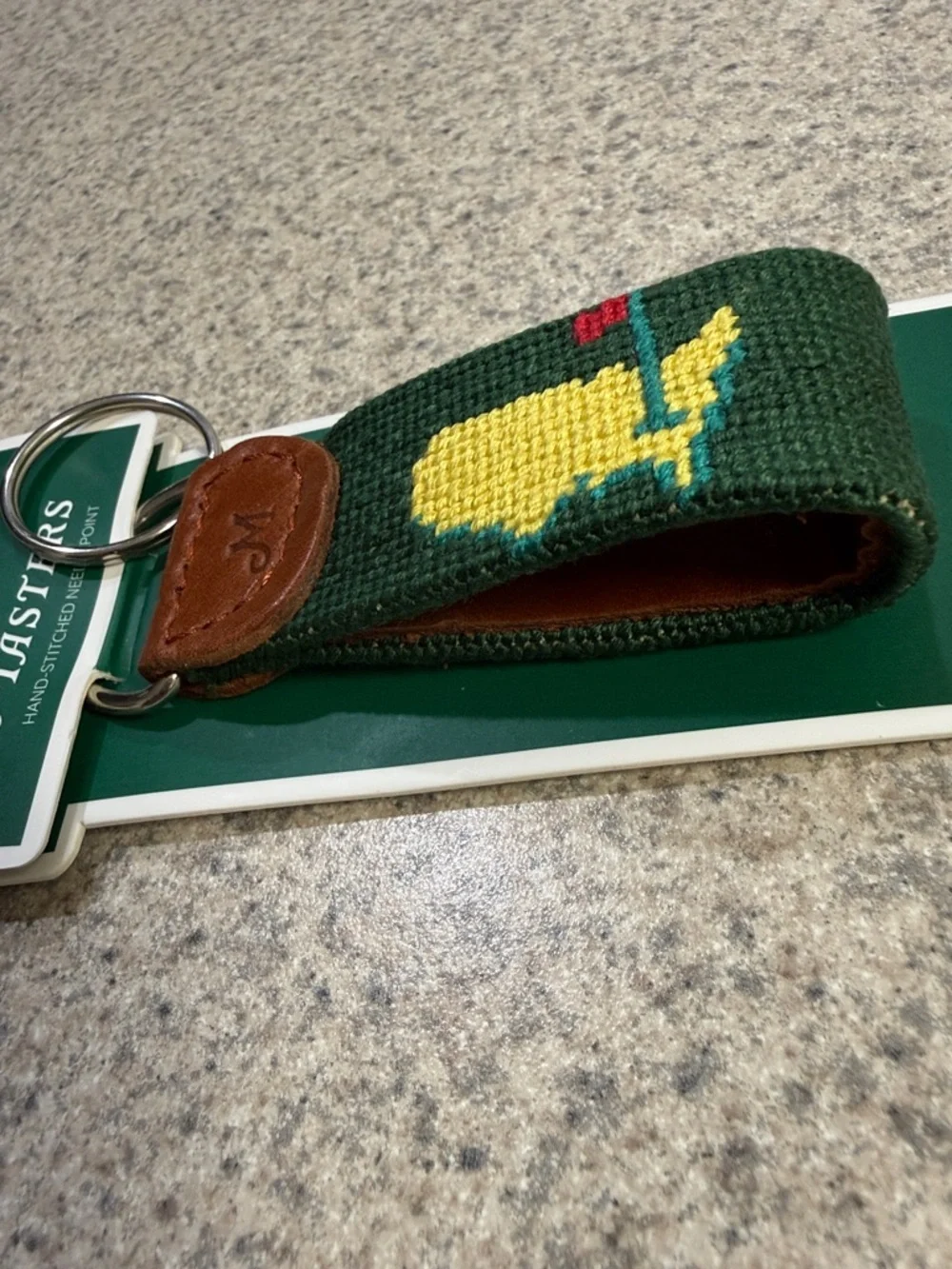 2026 Masters Tournament Hand-Stitched Needlepoint Key fob!!🔥🔥🔥 - Picture 7 of 10